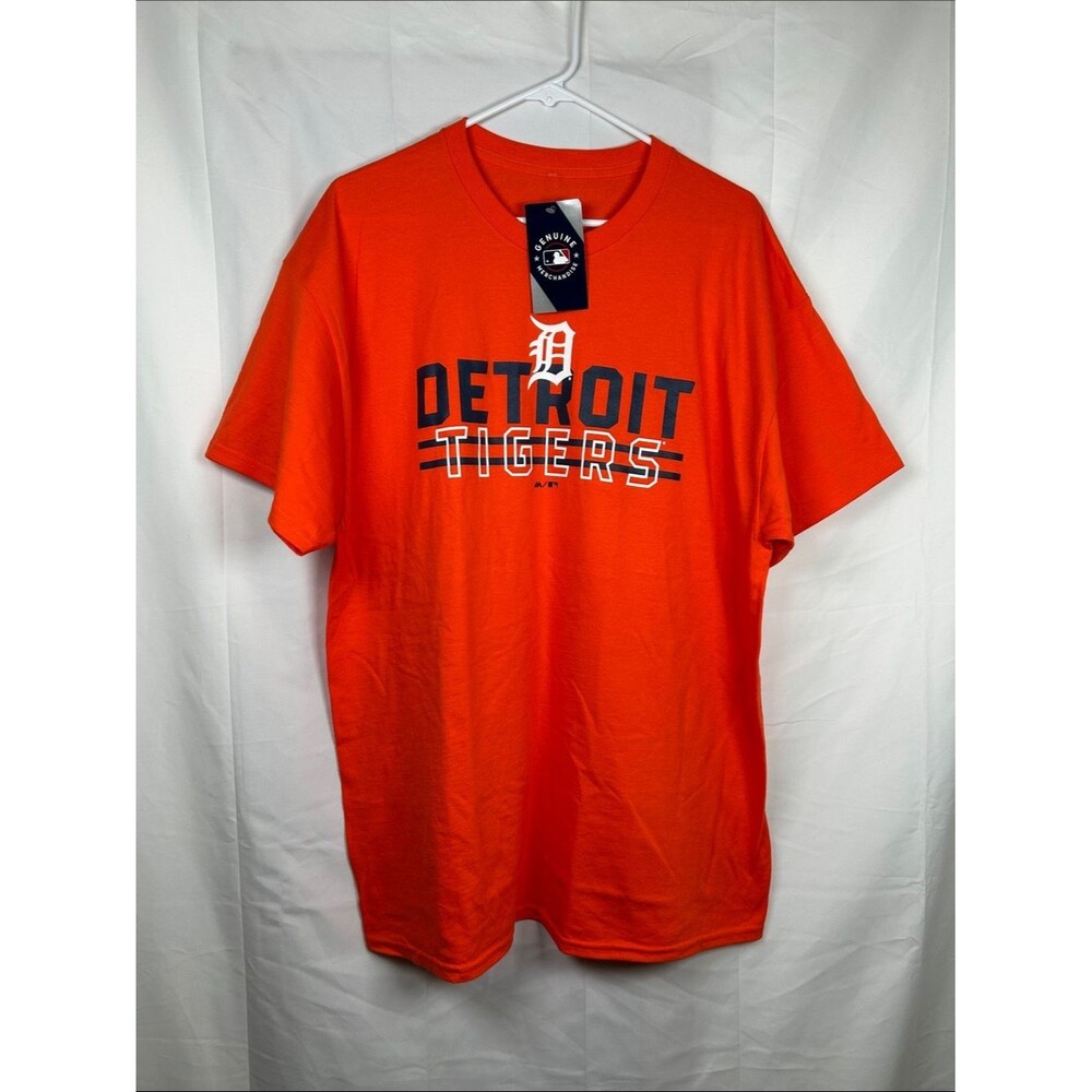 CSA Detroit Tigers Orange T-Shirt Men’s XL NWT Graphic Tee